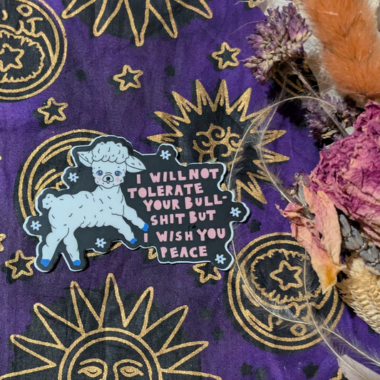 Wish You Peace Sticker