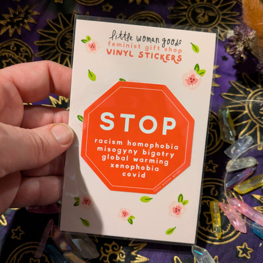 Stop COVID Sticker