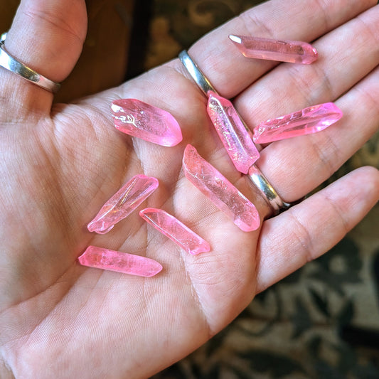 Aura Quartz Points