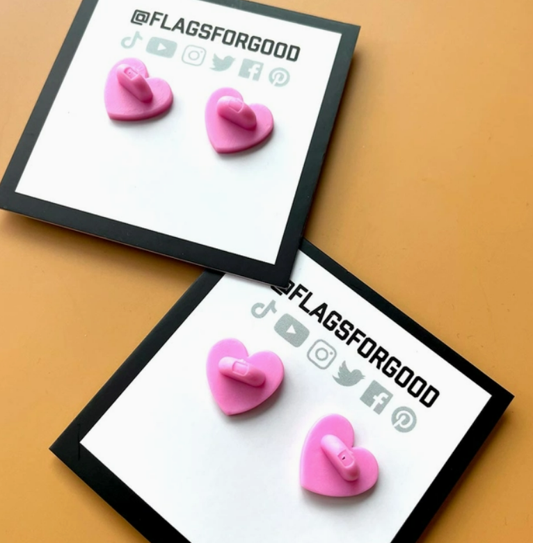 Polyamory (Polyam) Pride Flag Enamel Pin
