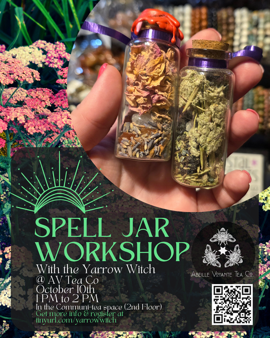 Spell Jar Workshop with the Yarrow Witch - October 10th