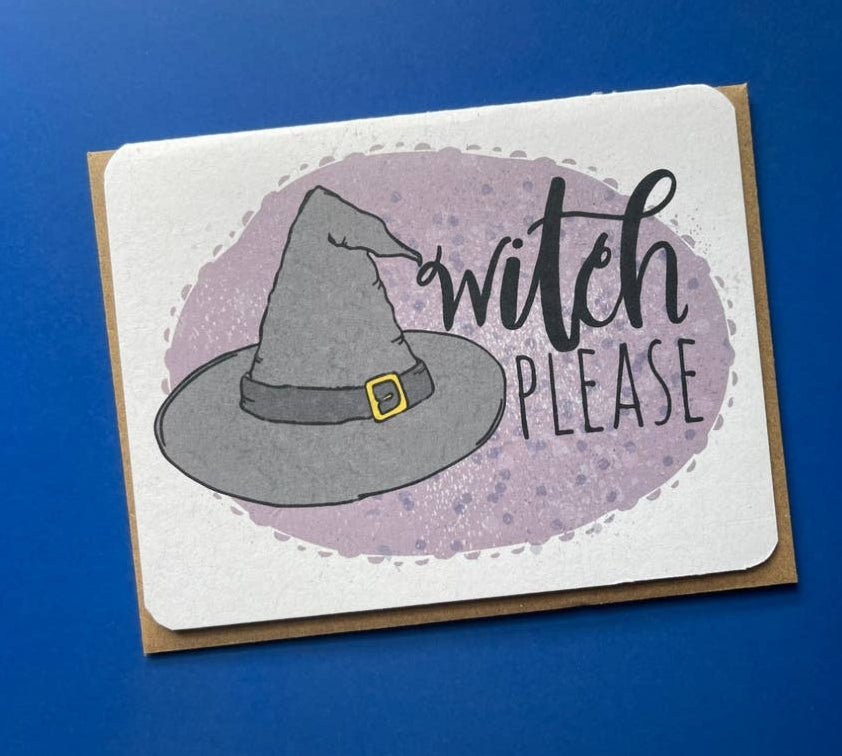 Witch Please Card