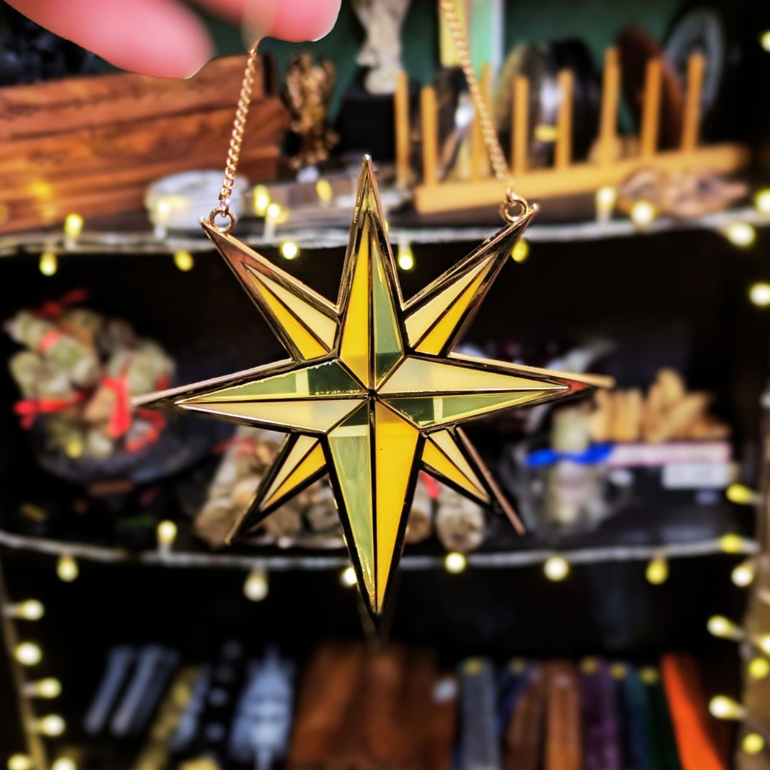 Eight Point Star Suncatcher