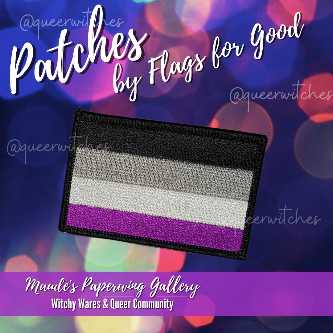 Asexual Pride Flag Patch