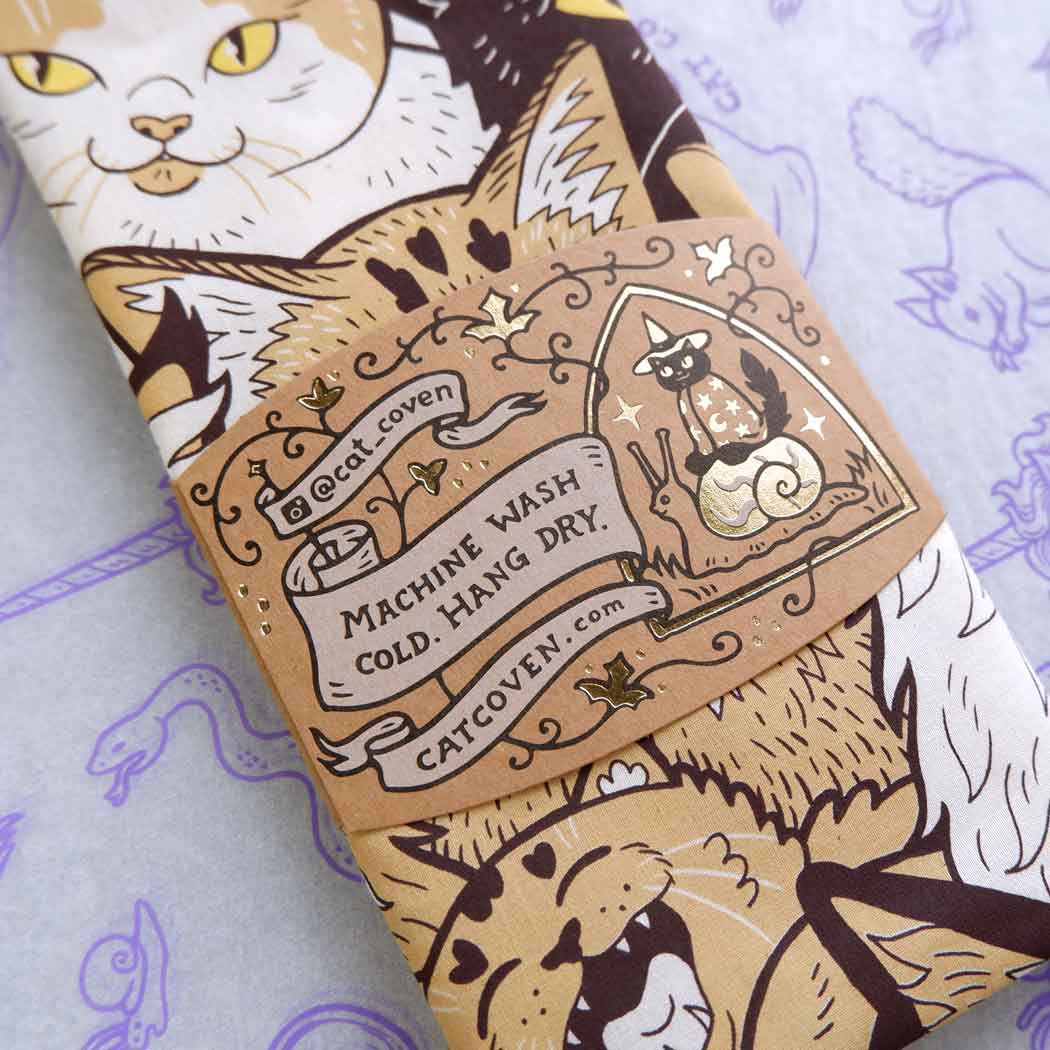 Clutter of Cats - Cotton Bandana