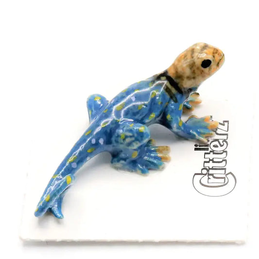 Boomer Collared Lizard Porcelain Miniature