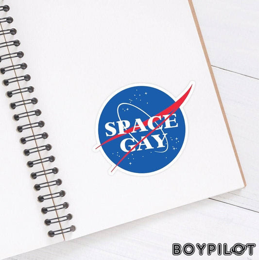Space Gay Sticker