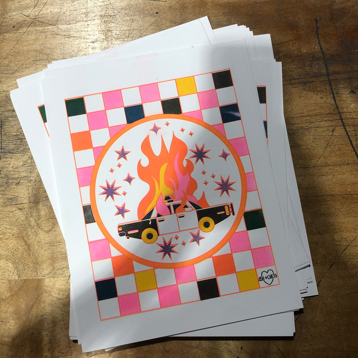 Defund The Police Risograph Print