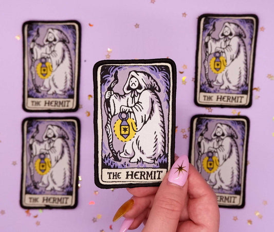The Hermit (Tarot) - Woven Patch