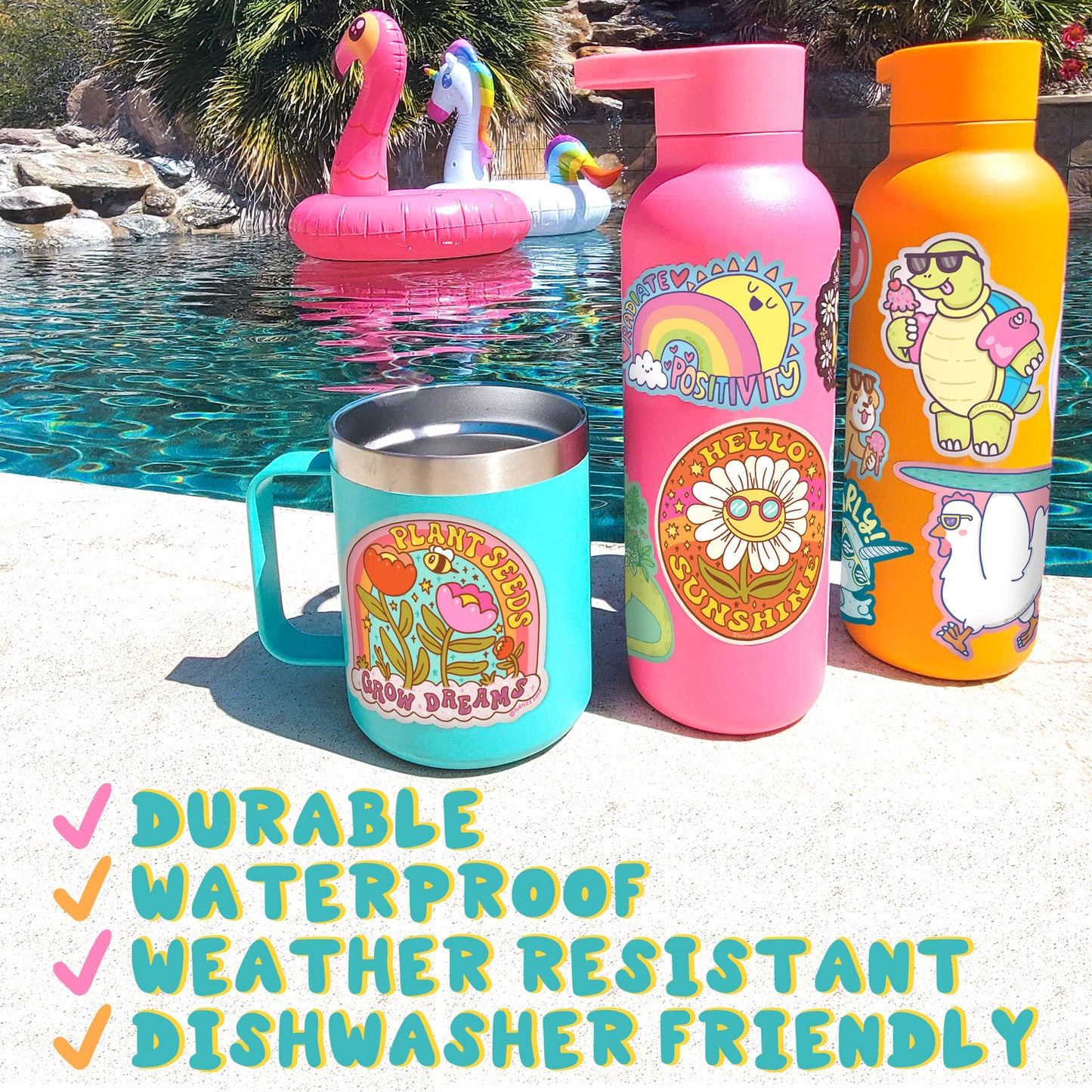 Lochness Monster Nessie Sleepover Vinyl Sticker