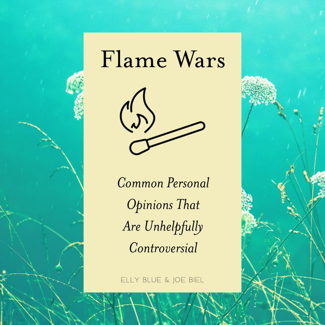 Flame Wars: Common Personal Opinions That Are Unhelpfully Controversial