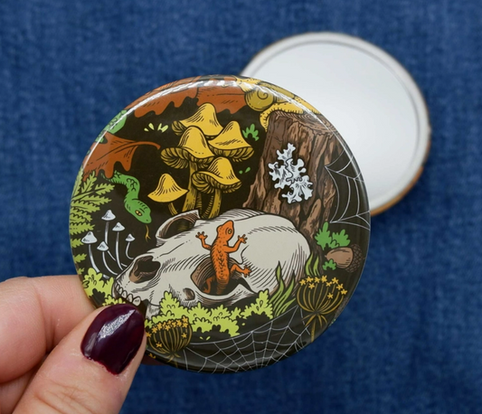 Forest Floor Pocket Mirror