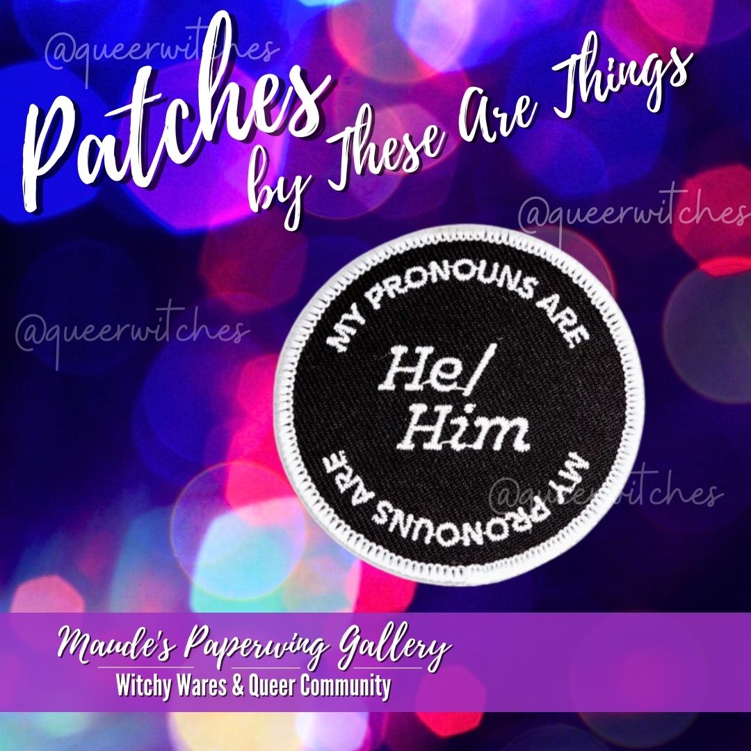 Pronoun Patches by These Are Things