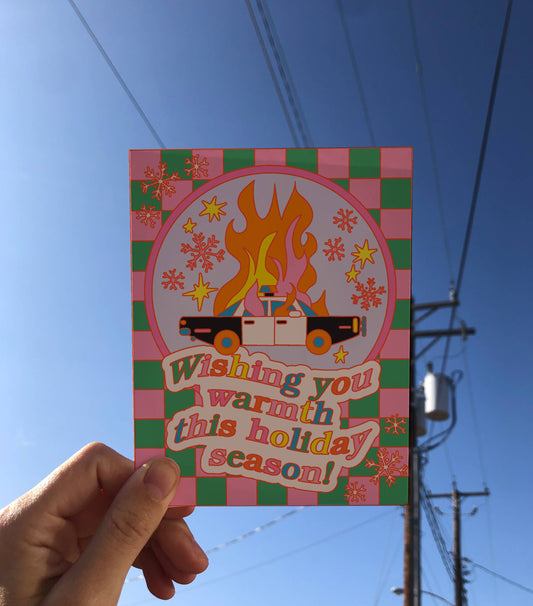 Wishing You Warmth Card
