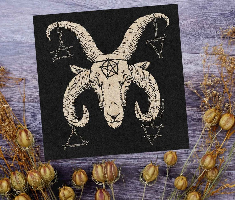 Horned God Art Print