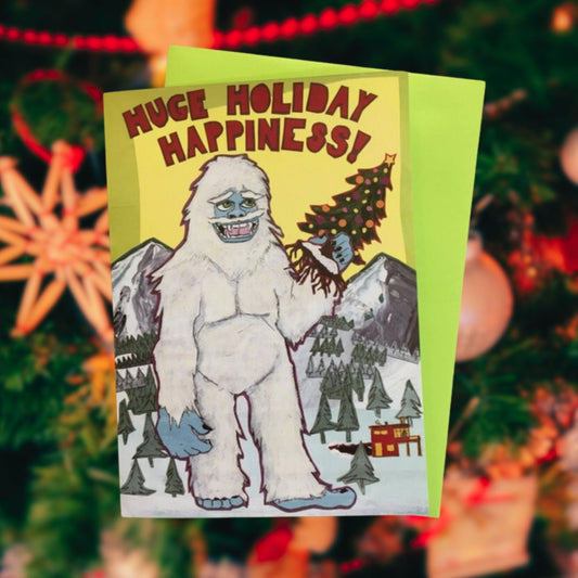 Huge Holiday Happiness Card