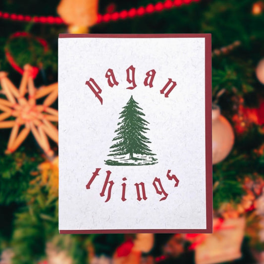 Pagan Things Greeting Card