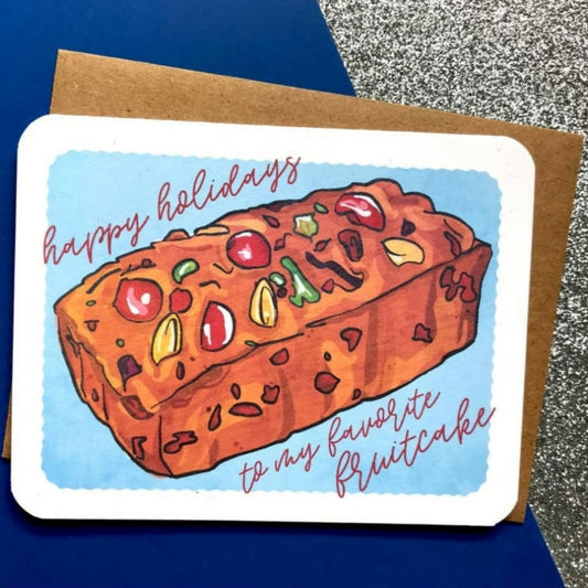 Favorite Fruitcake Holiday Card