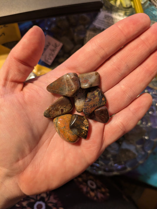 Brecciated Jasper - Tumbled