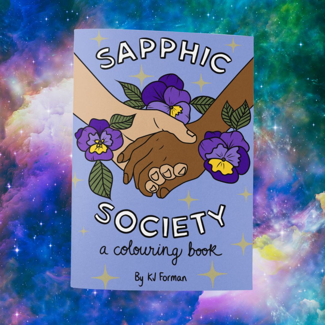 Sapphic Society Coloring Book