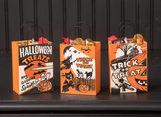 Halloween Tin Treat Bags