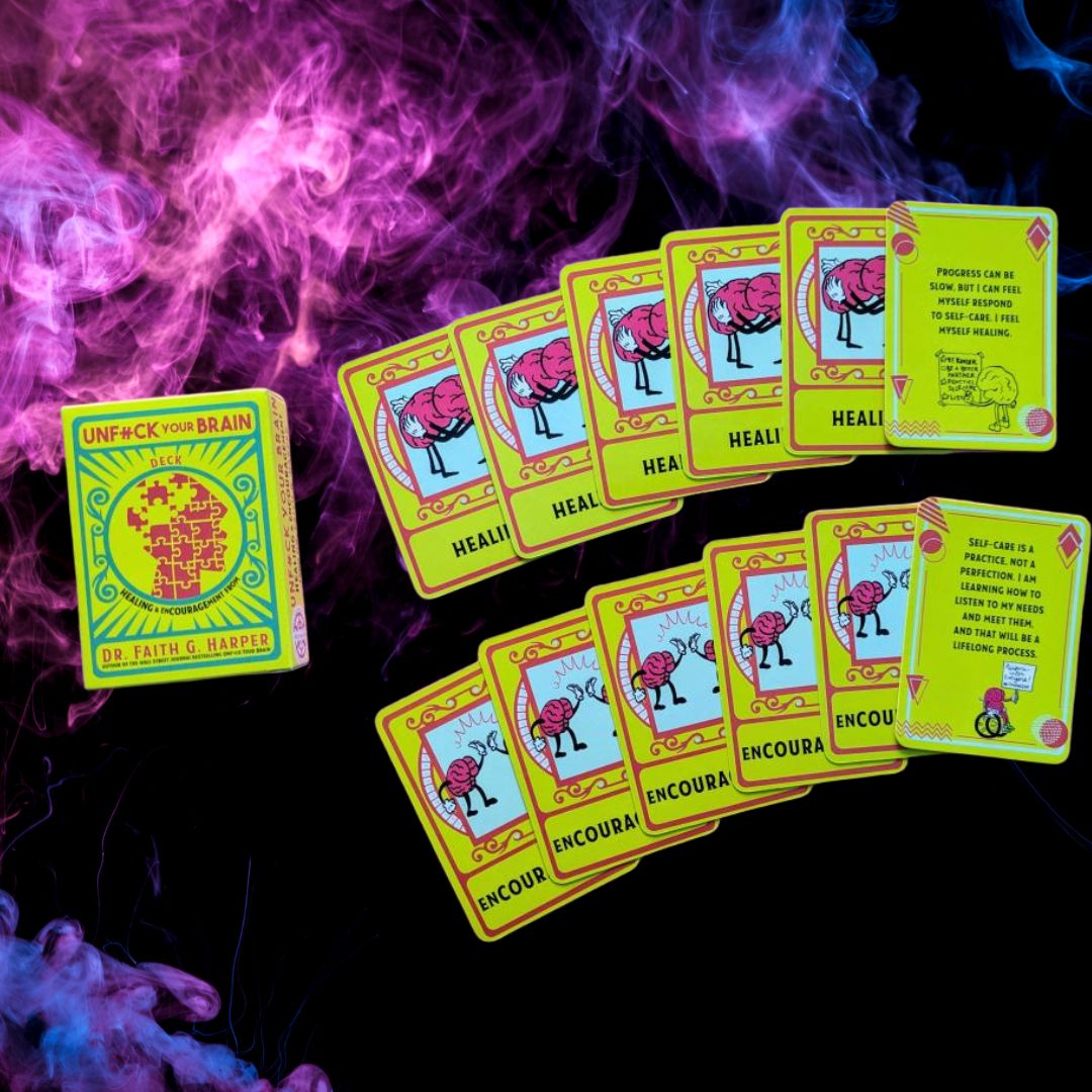 Unfuck Your Brain Deck: Healing & Encouragement from Dr. Faith G. Harper